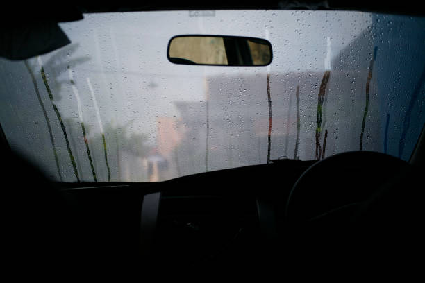 Foggy windows in the car